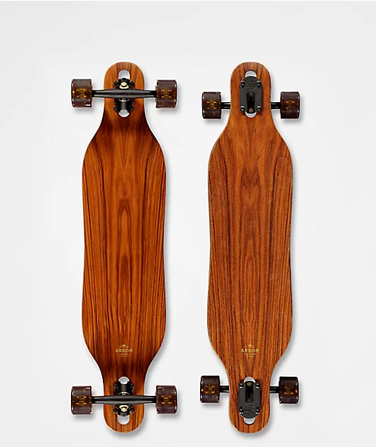 Arbor Axis Flagship 2020 37\" Drop Through Longboard Complete