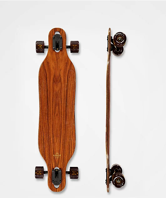 Arbor Axis Flagship 2020 37\" Drop Through Longboard Complete