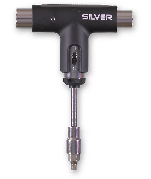 Silver Black Skate Tool
