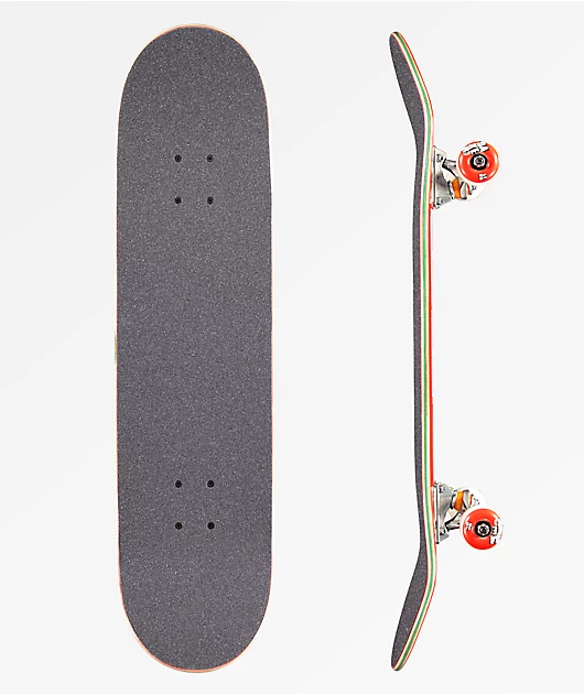 Baker Brand Logo Red 8.0\" Skateboard Complete