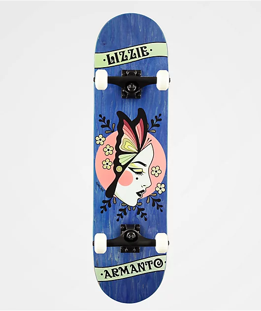 Birdhouse Lizzie Butterfly 8.0\" Skateboard Complete