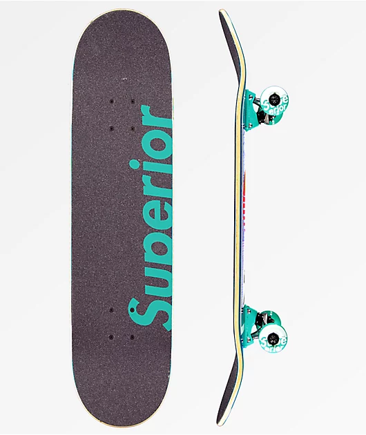 Superior Nightcrawl 8.0\" Skateboard Complete