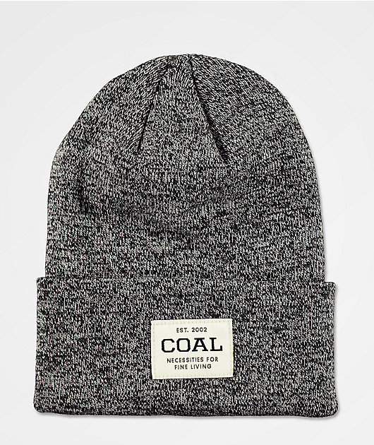 Coal The Uniform Black Marl Beanie