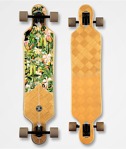 Z-Flex Banana Train 41\" Double Drop Longboard Complete
