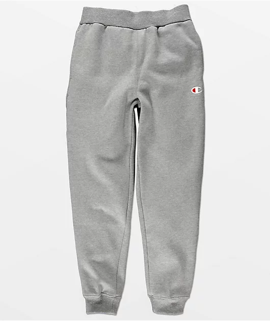 Champion Kids Oxford Grey Jogger Sweatpants
