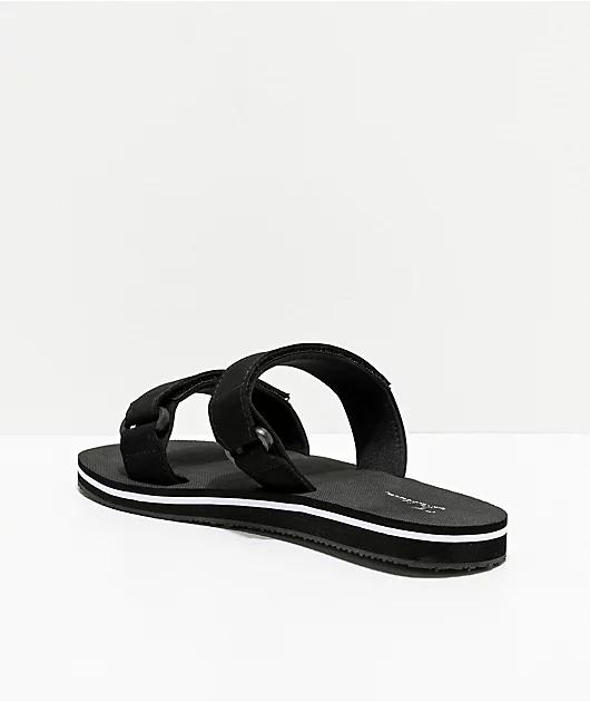 61448-trillium-black-white-2-strap-slide-sandals-2.webp Trillium Black & White 2 Strap Slide Sandals