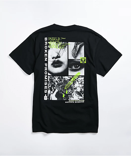 Broken Promises Deception Black T-Shirt