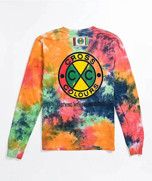 61493-cross-colours-graffiti-circle-logo-tie-dye-long-sleeve-t-shirt-1.webp Cross Colours Graffiti Circle Logo Tie Dye Long Sleeve T-Shirt