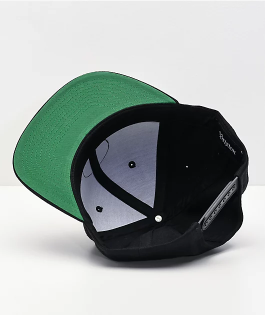 61537-brixton-oath-iii-black-snapback-hat-3.webp Brixton Oath III Black Snapback Hat