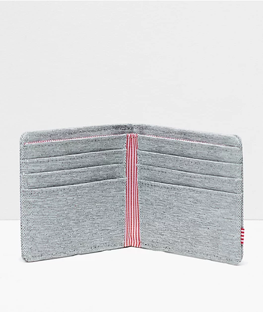 61572-herschel-supply-co.-roy-light-grey-bifold-wallet-2.webp Herschel Supply Co. Roy Light Grey Bifold Wallet