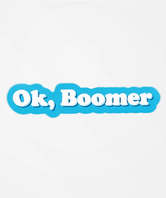61635-artist-collective-ok-boomer-bubble-blue-sticker-1.webp Artist Collective Ok Boomer Bubble Blue Sticker