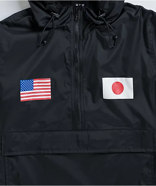 61682-huf-flags-black-anorak-jacket-3.webp HUF Flags Black Anorak Jacket