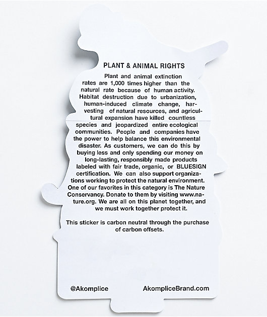 61767-akomplice-extinction-sticker-2.jpg Akomplice Extinction Sticker