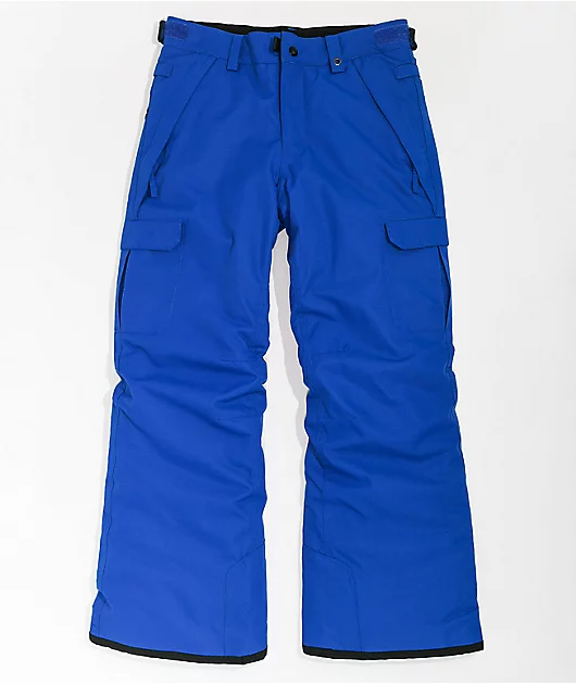 686 Infinity Cargo Blue Kids 10K Snowboard Pants