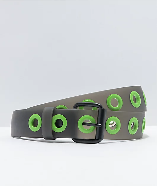 Vitriol Jelly Grommet Black & Green Belt