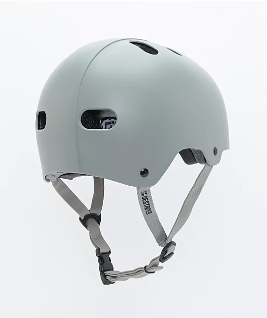 Destroyer Dystopia Grey Skateboard Helmet