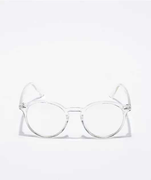 Blue Gem Crystal Clear Blue Light Glasses
