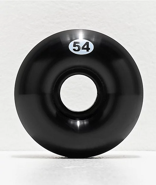 Form Solid Black 54mm Skateboard Wheels