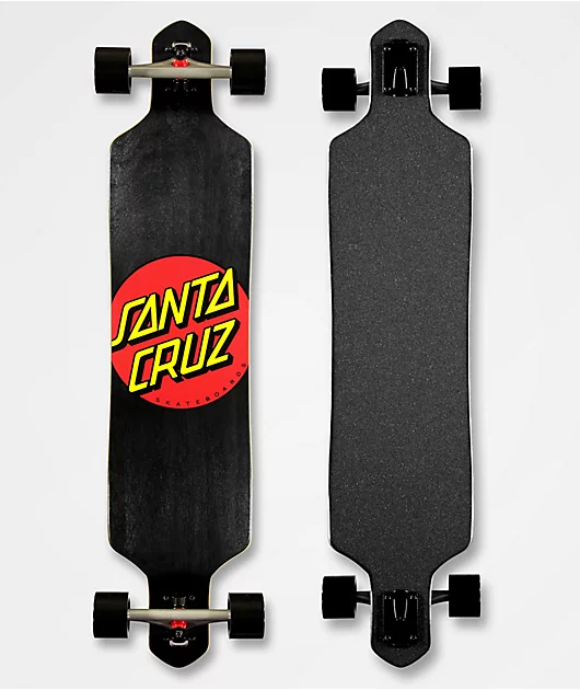 Santa Cruz Classic Dot 41\" Drop Through Longboard Complete