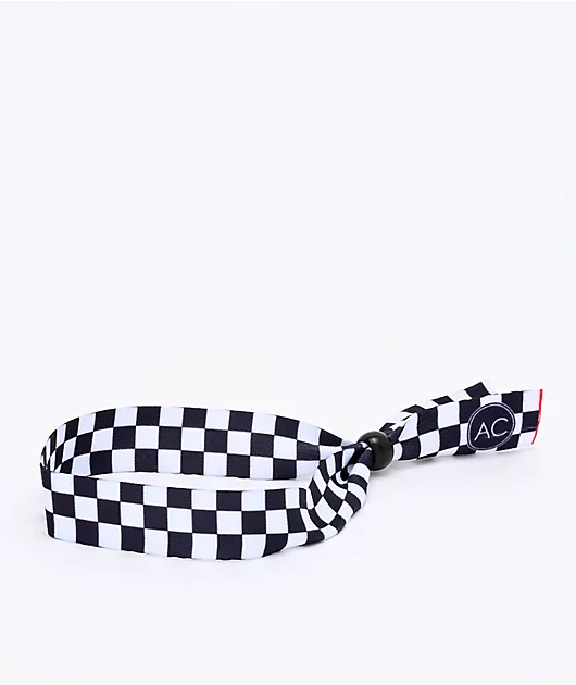 Artist Collective Check Black & White Festival Bracelet