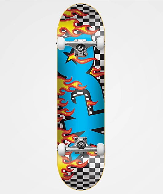 DGK On Fire 8.0\" Skateboard Complete