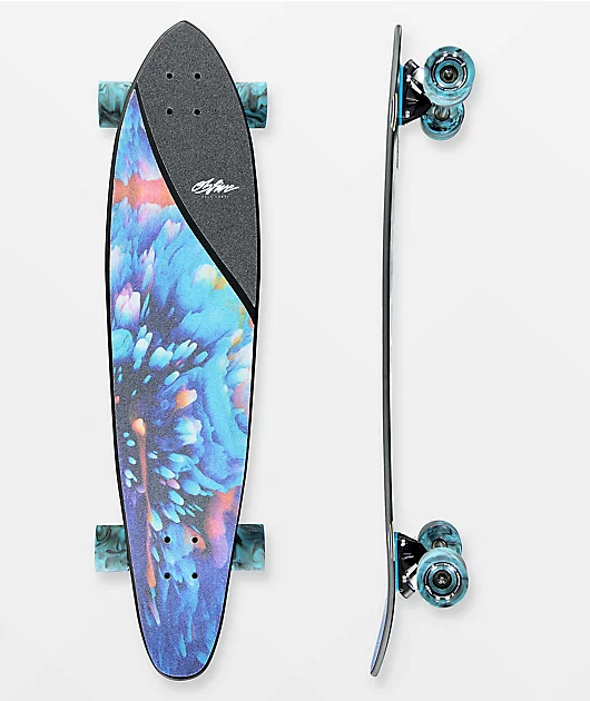OBfive Resonate 38\" Pintail Longboard Complete