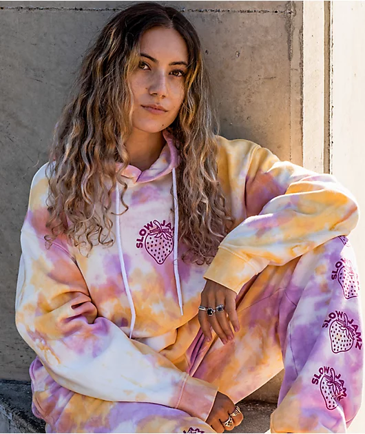 NGOrder Strawberry Tie Dye Hoodie