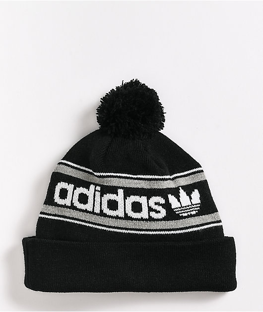 adidas Originals Black Pom Beanie