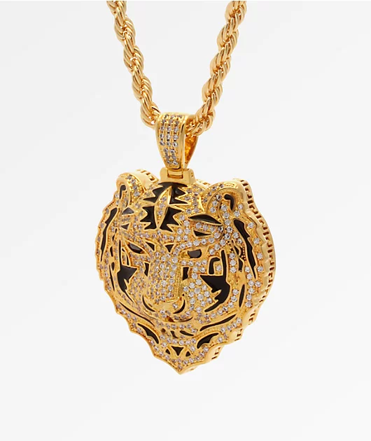 King Ice x Snoop Dogg The Bengal 30\" Gold Necklace