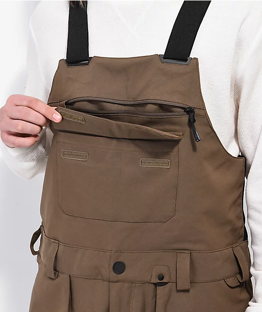 6368-volcom-roan-brown-15k-bib-snowboard-pants-6.webp Volcom Roan Brown 15K Bib Snowboard Pants