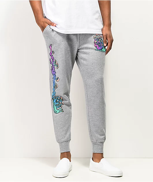 A-Lab Hippy Snail Grey Jogger Sweatpants