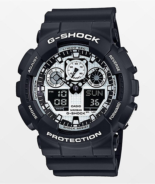 G-Shock GA100BW-1A Watch