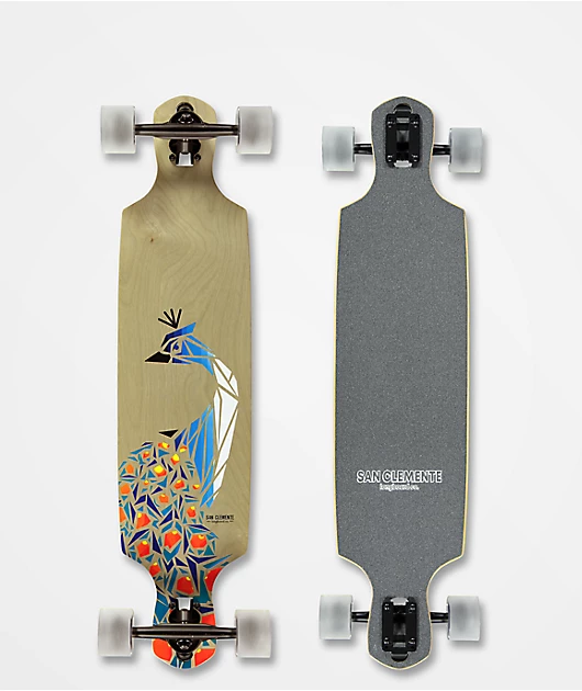 San Clemente Birds Of Prey 36\" Drop Through Longboard Complete