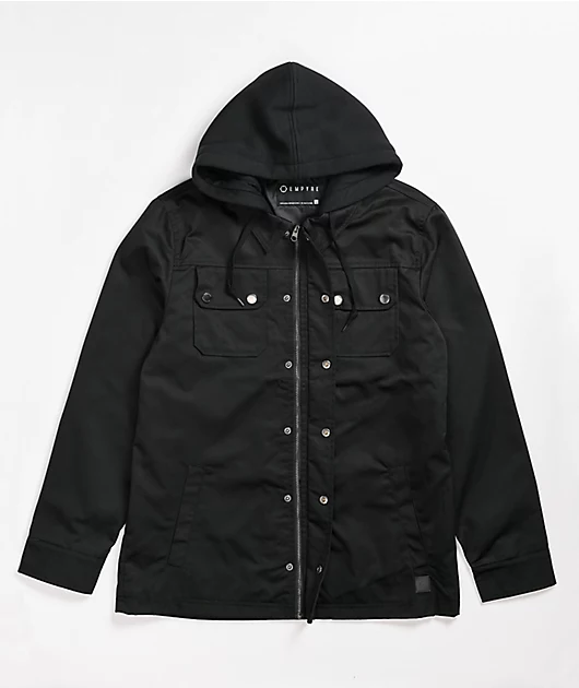 63825-empyre-backfire-black-hooded-jacket-1.webp Empyre Backfire Black Hooded Jacket