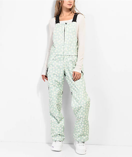 Airblaster Hot Mint Daisy 15K Snowboard Bib Pants