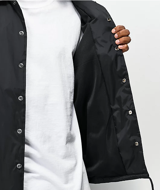 63992-huf-triple-triangle-black-coaches-jacket-4.webp HUF Triple Triangle Black Coaches Jacket