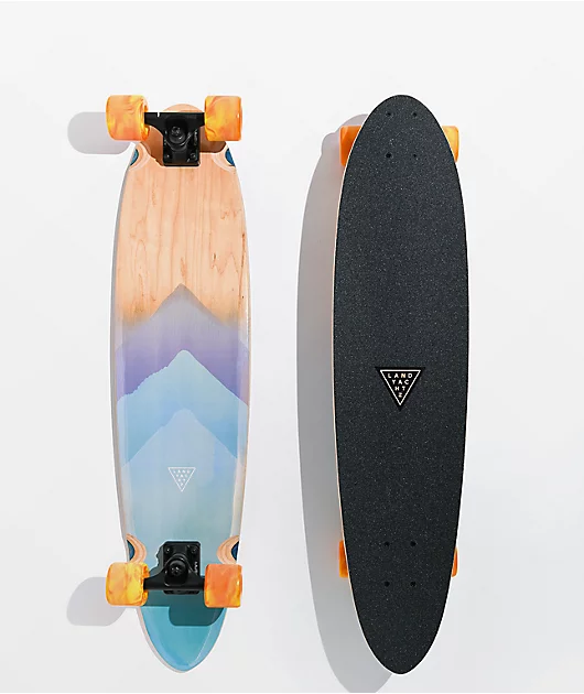 Landyachtz Super Chief Watercolor 36\" Pintail Longboard Complete