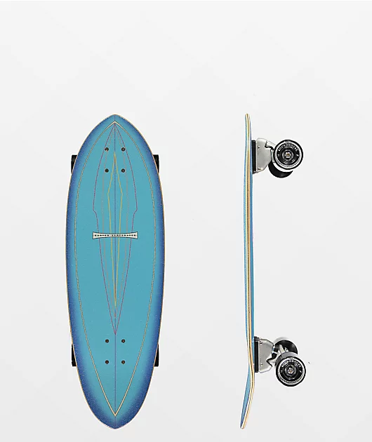 Carver Blue Haze CX 31\" Surf Skate Complete