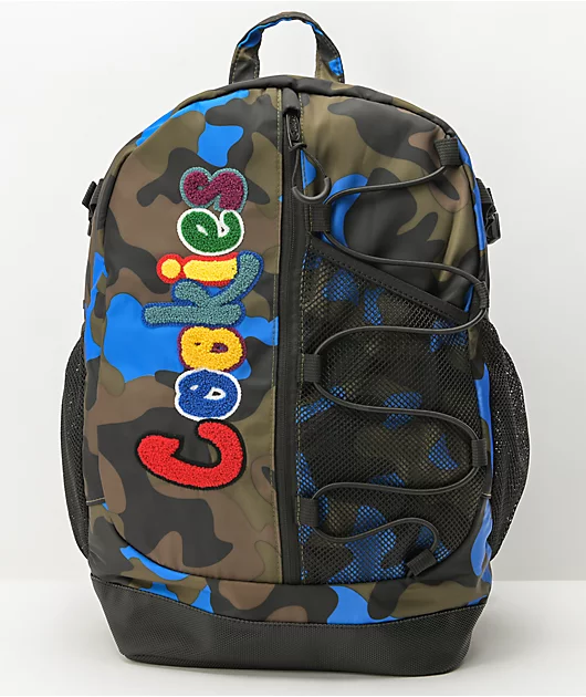 65167-cookies-smell-proof-blue-camo-bungee-backpack-1.webp Cookies Smell Proof Blue Camo Bungee Backpack