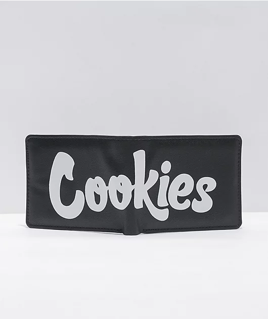 Cookies Black Bifold Wallet