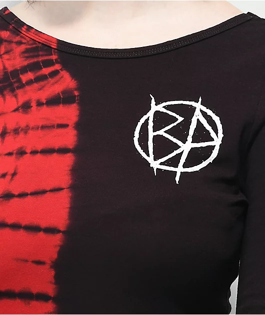 6561-broken-promises-riot-red-split-tie-dye-long-sleeve-dress-3.webp Broken Promises Riot Red Split Tie Dye Long Sleeve Dress