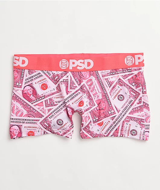 PSD Pink Dollars Boyshort Underwear