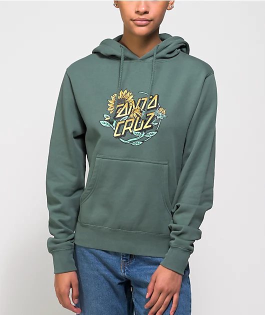 65742-santa-cruz-sunflower-dot-green-hoodie-1.webp Santa Cruz Sunflower Dot Green Hoodie