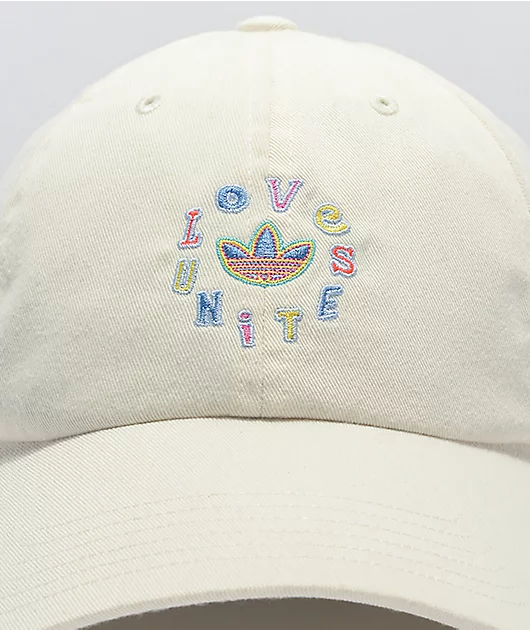 65822-adidas-originals-love-unites-white-strapback-hat-3.webp adidas Originals Love Unites White Strapback Hat
