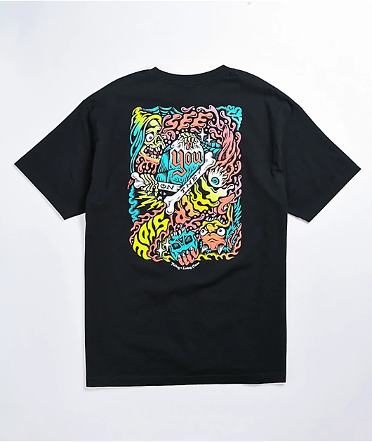 Lurking Class by Sketchy Tank x Tallboy Other Side Black T-Shirt