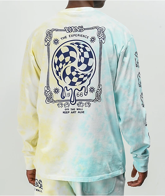 66336-vans-the-experience-green-gold-tie-dye-long-sleeve-t-shirt-1.webp Vans The Experience Green & Gold Tie Dye Long Sleeve T-Shirt