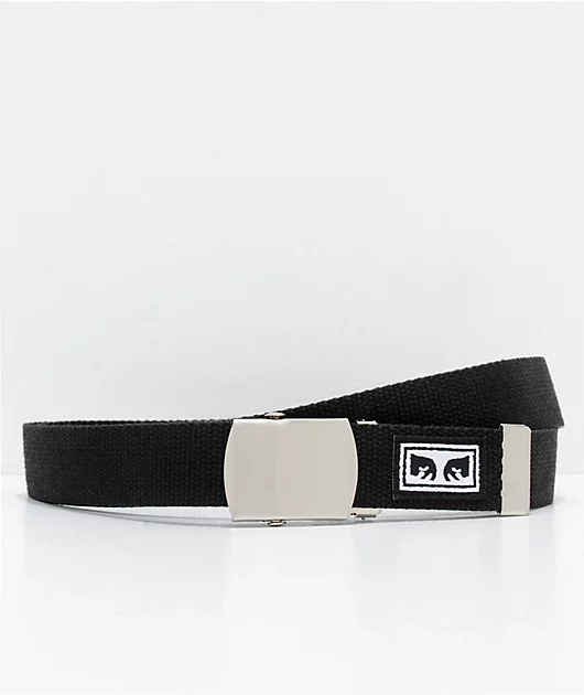 66410-obey-big-boy-black-web-belt-1.webp Obey Big Boy Black Web Belt