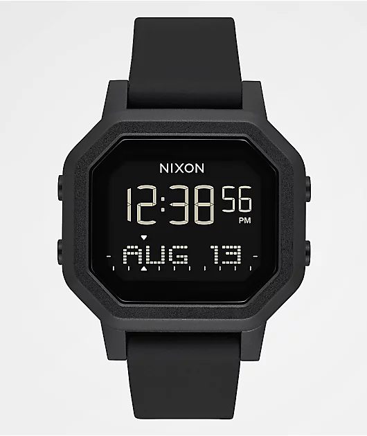 Nixon Siren Black Digital Watch