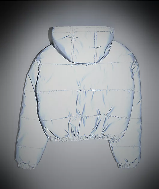 Ninth Hall Reflect Silver Puffer Jacket