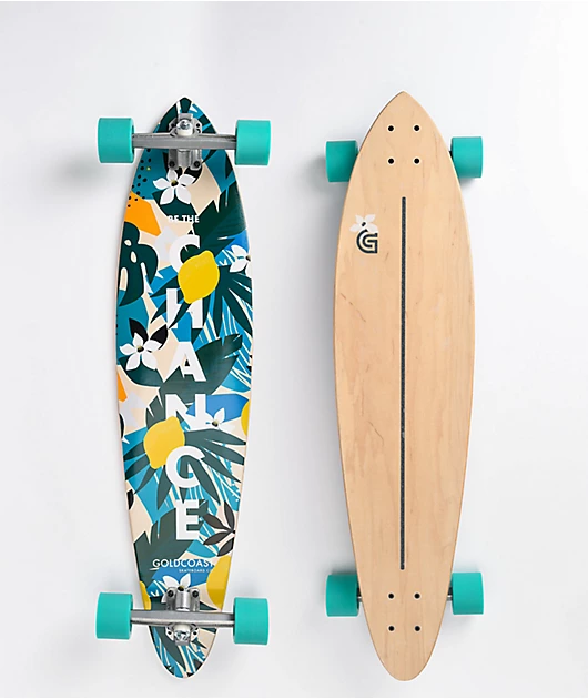 Gold Coast Be The Change 37\" Pintail Longboard Complete